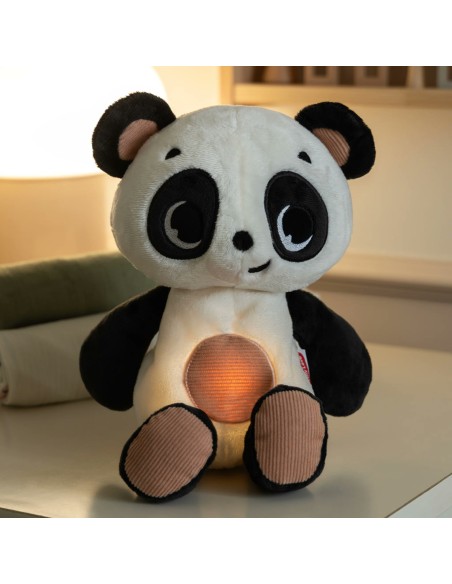 Tiny Love - Peluche di Panda Snuggly Buddy Black e White
