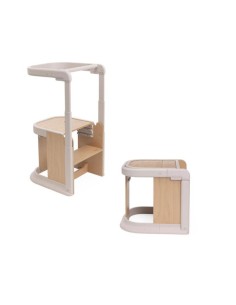 Chicco - Meraviglia Learning Tower Fossil Torre Montessori Trasformabile 3 in 1 - Spedizione Gratuita