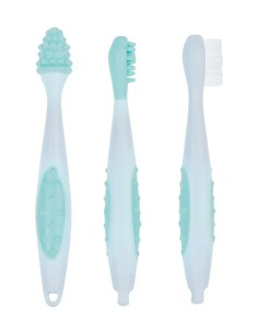 Bebeconfort - Set di Tre Spazzolini da Denti