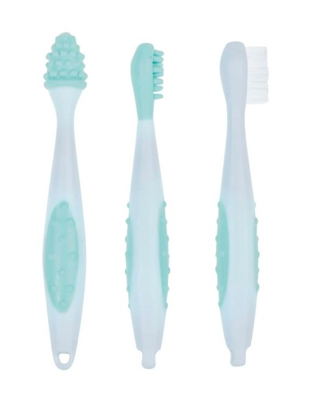 Bebeconfort - Set di Tre Spazzolini da Denti