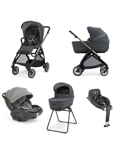 Inglesina - Kit System Quattro Electa 2026 Con Seggiolino Auto Darwin Recline Evo e Base Darwin 360 - Spedizione Gratuita