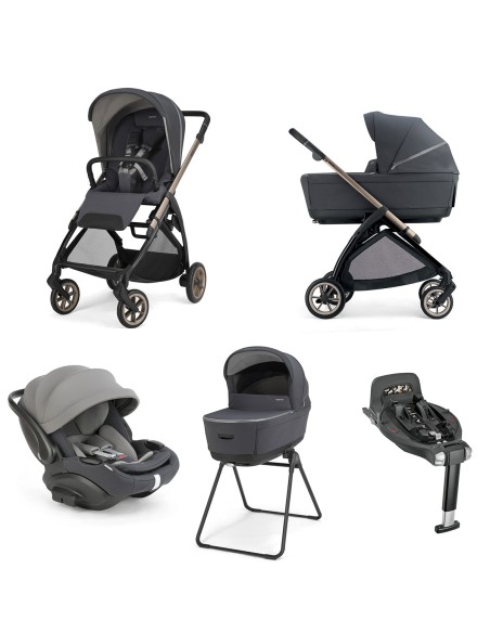 Inglesina - Kit System Quattro Electa 2026 Con Seggiolino Auto Darwin Recline Evo e Base Darwin 360 - Spedizione Gratuita