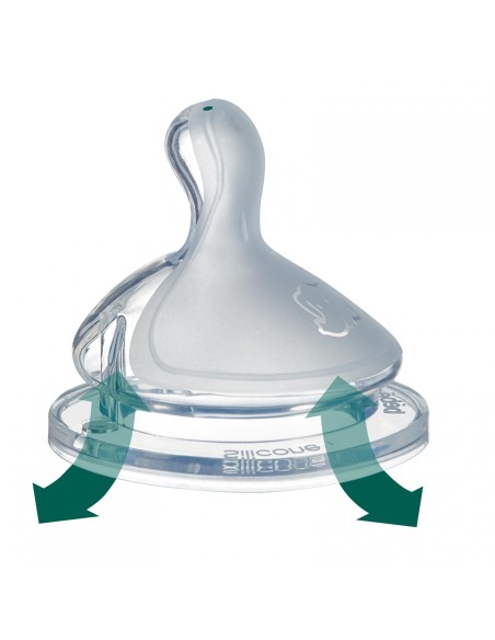 Bebeconfort - Biberon da 270ml Physio Air Eco Glass