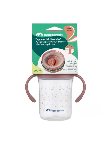 Bebeconfort - Tazza Antiversamento 360° 6m + 280ml