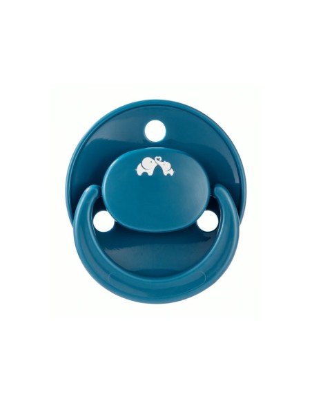 Bebeconfort - Ciuccio con tettarella simmetrica 6m+ - Sabbia/Blue