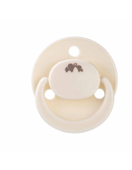 Bebeconfort -  Ciuccio con tettarella simmetrica 0m+ - Sabbia/Terra
