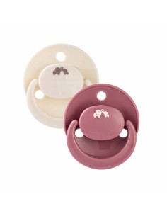 Bebeconfort -  Ciuccio con tettarella simmetrica 6m+ - Sabbia/Terra 2