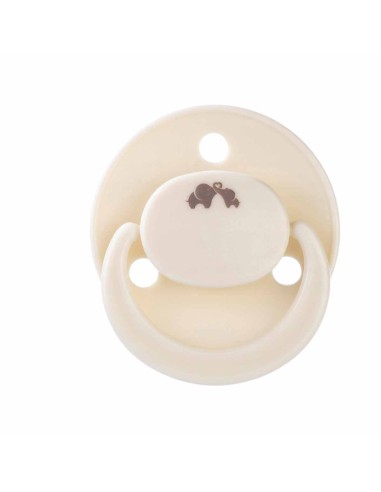 Bebeconfort -  Ciuccio con tettarella simmetrica 6m+ - Sabbia/Terra