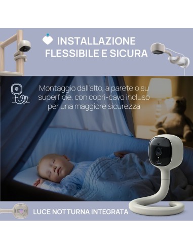 Chicco - Video Baby Monitor WI-FI – Smart AI