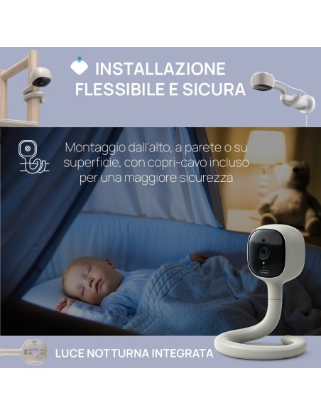 Chicco - Video Baby Monitor WI-FI – Smart AI