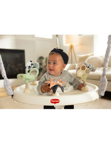Tiny Love - Centro attività 4 in 1 Jump & Play di Black & White - Spedizione Gratuita