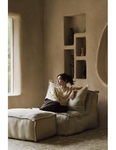 Quax -  Pouf in Lino - Spedizione Gratuita