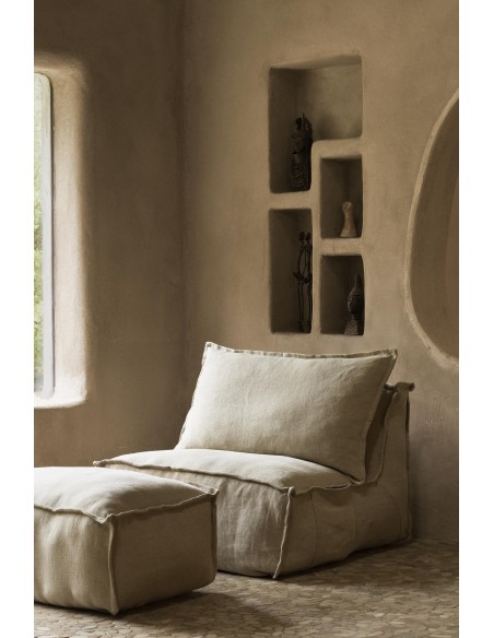 Quax -  Pouf in Lino - Spedizione Gratuita