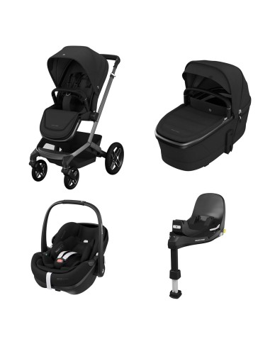 Maxi Cosi - Bundle Trio Fame con Ovetto Pebble 360 Pro2 + Navicella e Base Family Fix 360 Pro in OMAGGIO - Spedizione Gratuita