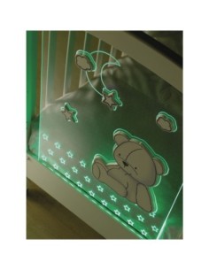 Erbesi - Lettino Stella Magic WiFi Bianco Grigio - Spedizione Gratuita 2