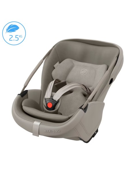 Maxi Cosi - Trio Fame Cabin + Ovetto Coral Slide Pro, Adattatori Porte Enfant, Tracolla Con Base Slide Pro e Corrimano OMAGGIO