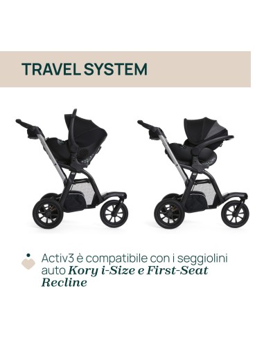 Chicco - Trio Activ3 Con Kory Essential - Spedizione Gratuita