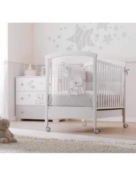 Erbesi - Stella Magic Letto Bianco - Spedizione Gratuita