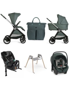 Chicco - Trio Bellagio2 Flexi Con First Seat Recline +Seggiolino Auto FullSeat 360 i-Size con base