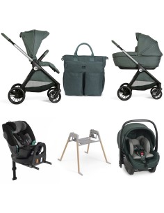 Chicco - Trio Bellagio2 Gran Comfort Con First Seat Recline+ Seggiolino Auto FullSeat 360 i-Size con base