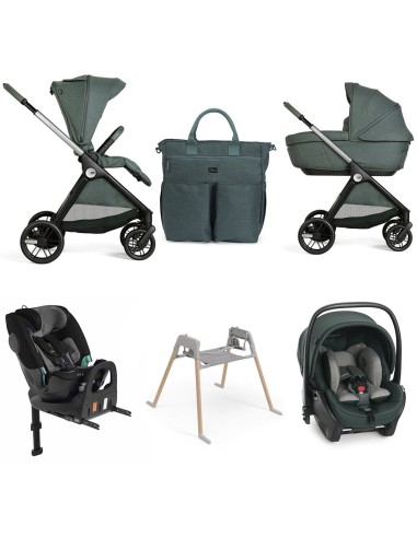 Chicco - Trio Bellagio2 Gran Comfort Con First Seat Recline+ Seggiolino Auto FullSeat 360 i-Size con base