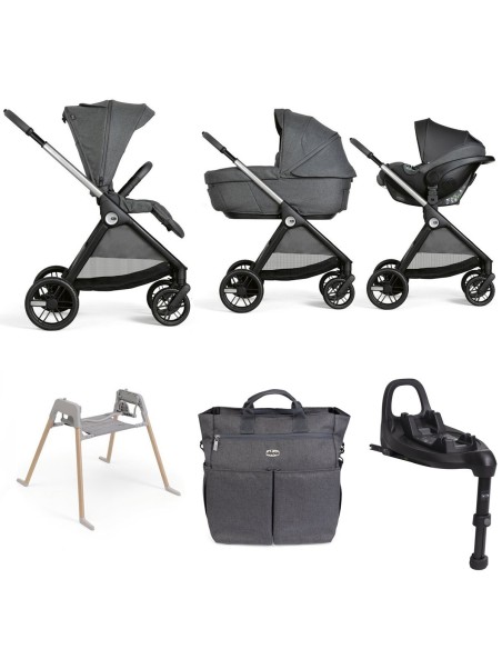 Chicco - Trio Bellagio2 Gran Comfort Con Kory Plus +Borsa Genitore+Stand Lullaglide +Base Full 360 i-Size