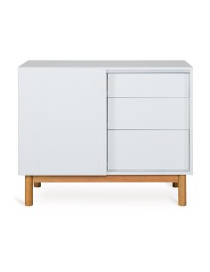 Quax - Cassettiera Mood con Anta a Battente + 3 cassetti - Spedizione Gratuita