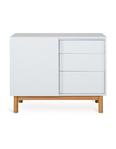 Quax - Cassettiera Mood con Anta a Battente + 3 cassetti - Spedizione Gratuita