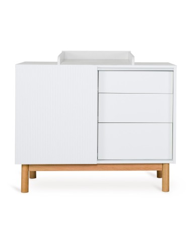 Quax - Cassettiera Mood con Anta a Battente + 3 cassetti - Spedizione Gratuita