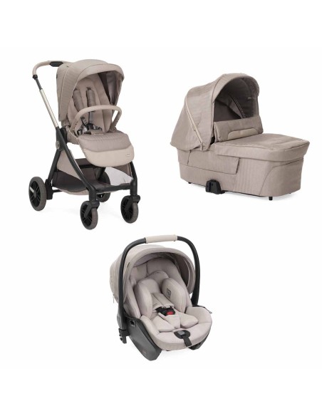 Chicco - Trio Bellagio2 Flexi Con First Seat Recline COMO LAKE + Borsa e Stand Lullaglide in OMAGGIO