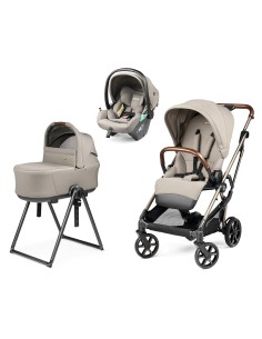 Peg Perego - Trio Vivace Con Primo Viaggio Lounge + Cavalletto Stand By Me - Spedizione Gratuita