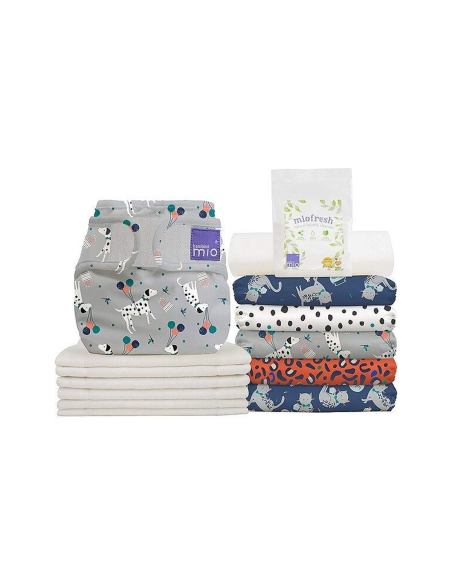 Bambino Mio - Set di Pannolini Lavabili Mioduo Nappy Set Tg2