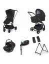 Foppapedretti - Trio TicToc Con Seggiolino Auto Rek i-Size + Base REK, Supporto Elevo e Adattatori OMAGGIO - Spedizione Gratuita