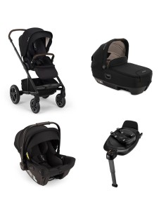 Nuna - Trio Mixx Next 2026 Con Navicella Cari Next, Ovetto Pipa Urbn e Base Next - Spedizione Gratuita