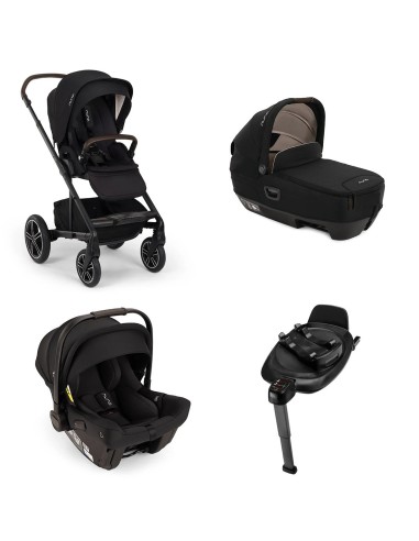 Nuna - Trio Mixx Next 2026 Con Navicella Cari Next, Ovetto Pipa Urbn e Base Next - Spedizione Gratuita
