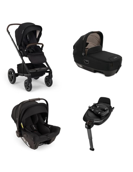 Nuna - Trio Mixx Next 2026 Con Navicella Cari Next, Ovetto Pipa Urbn e Base Next - Spedizione Gratuita