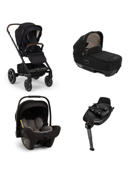Nuna - Trio Mixx Next 2026 Con Navicella Cari Next, Ovetto Pipa Next e Base Next - Spedizione Gratuita