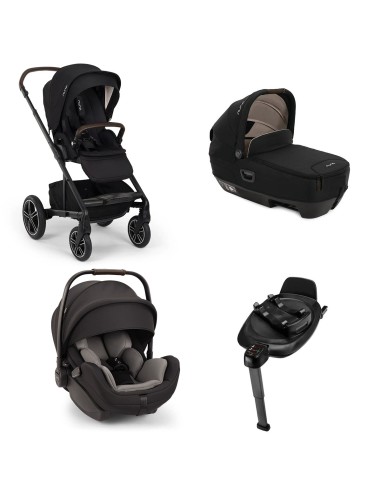 Nuna - Trio Mixx Next 2026 Con Navicella Cari Next, Ovetto Arra Flex e Base Next - Spedizione Gratuita