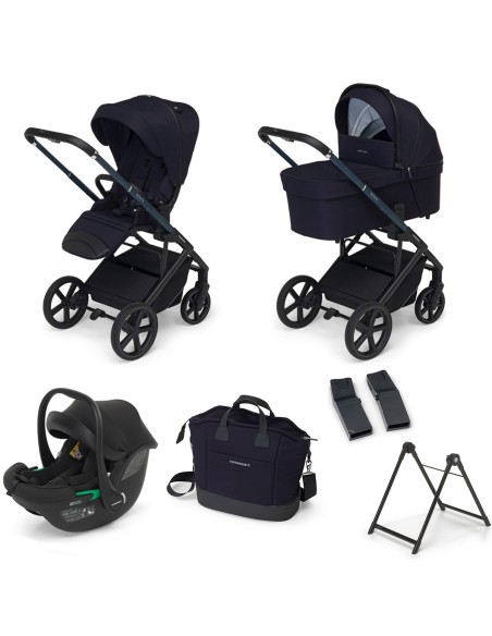 Foppapedretti - Promo Trio TicToc Pro Con Disk Infant, Adattatori, Borsa Elegant e Supporto Elevo - Spedizione Gratuita