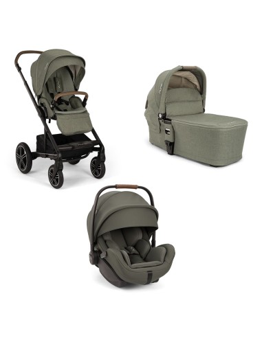 Nuna - Bundle Trio Mixx Next Pine Con Ovetto Arra Flex - Spedizione Gratuita