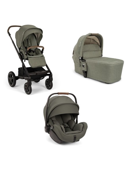 Nuna - Bundle Trio Mixx Next Pine Con Ovetto Arra Flex - Spedizione Gratuita