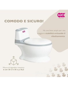 Ok Baby - Mini Wc - Vasino con Suono Sciacquone 2