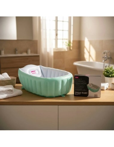 Ok Baby - Vasca Gonfiabile 0/12 Mesi Onda Baby Soft
