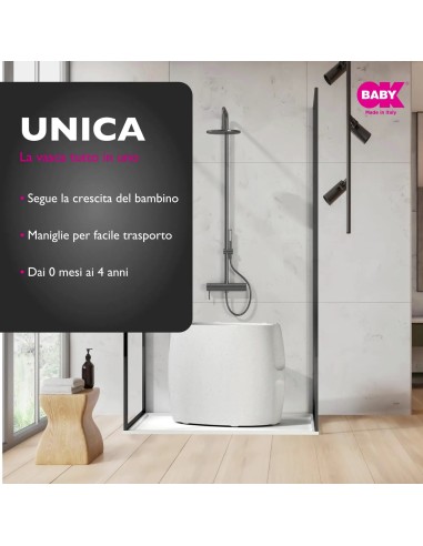 Ok Baby - Unica Vasca da 0/48 Mesi in Granito