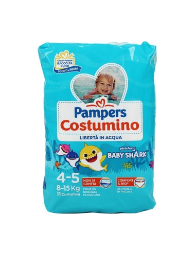 Pampers - Pannolini Il Costumino Taglia 4-5 MAXI, 11 Pezzi