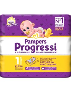 Pampers - Pannolini Newborn Taglia 1 (2-5kg) 28 pz.