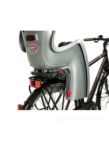Ok Baby - Baby Shield Seggiolino Bici con Aggancio Al Portapacchi