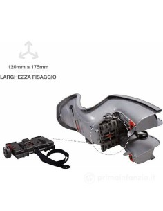 Ok Baby Sistema di Fissaggio al Portapacchi per Baby Shield 2