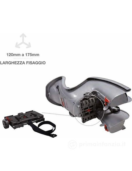 Ok Baby Sistema di Fissaggio al Portapacchi per Baby Shield