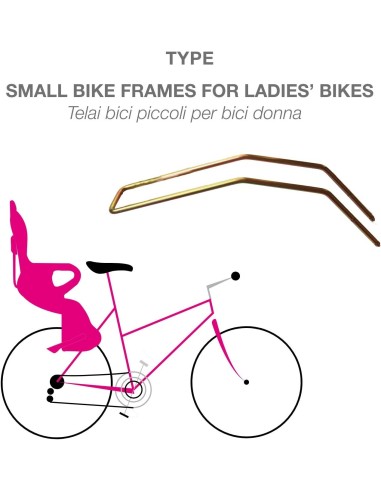 Ok Baby - Braccio di Supporto per Telaio Bici Donna